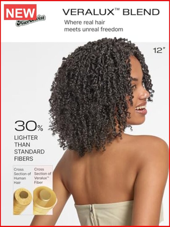 Synthetic 11X4 HD Lace Frontal Wig 200% Density Micro Twist Curly Fluffy